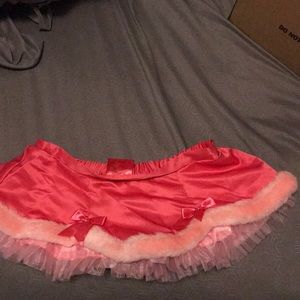 Victoria’s Secret Santa Baby Skirt